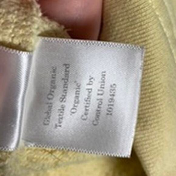 Everlane The Turtleneck Pure Organic Cotton Sweatshirt in Light Yellow - Picture 6 of 8